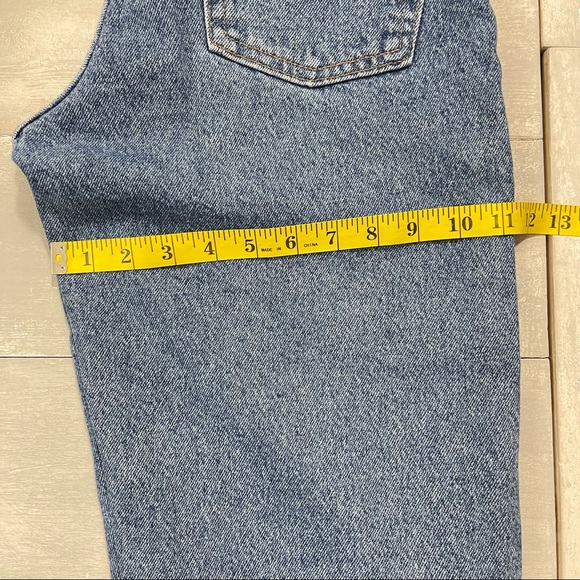 Vintage Levi’s 550 High Rise Tapered Jeans Made in USA Stonewashed Acid Wash - Picture 9 of 17
